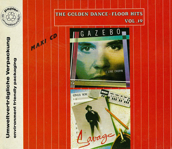 Gazebo / Savage : The Golden Dance-Floor Hits Vol. 19 (CD, Maxi)