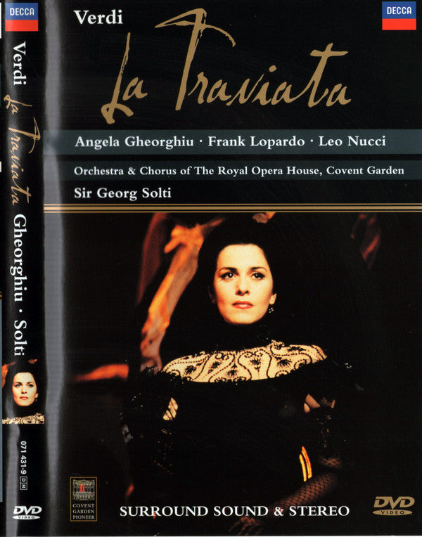 Giuseppe Verdi, Angela Gheorghiu, Frank Lopardo, Leo Nucci, Orchestra Of The Royal Opera House, Covent Garden & Chorus Of The Royal Opera House, Covent Garden, Georg Solti : La Traviata (DVD-V, NTSC, Dig)