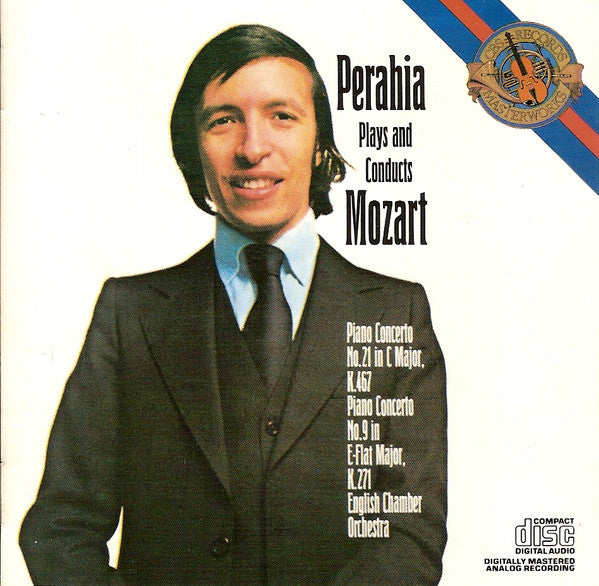 Murray Perahia Plays And Conducts Wolfgang Amadeus Mozart, English Chamber Orchestra : Piano Concerto No. 21 In C Major, K. 467 / Piano Concerto No. 9 In E-Flat Major, K.271  (CD, RE)