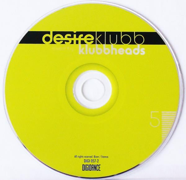 Klubbheads : Desire Klubb 5 (CD, Mixed)