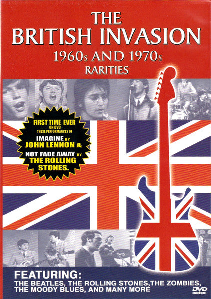 Various : The British Invasion (1960s And 1970s Rarities) (DVD-V, Comp, NTSC)