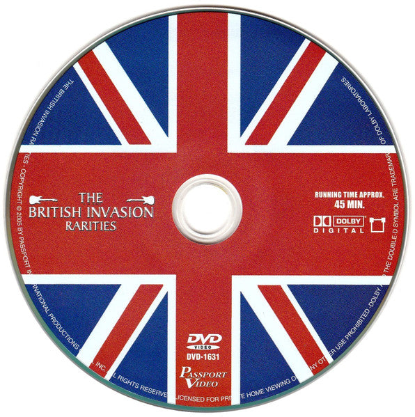 Various : The British Invasion (1960s And 1970s Rarities) (DVD-V, Comp, NTSC)