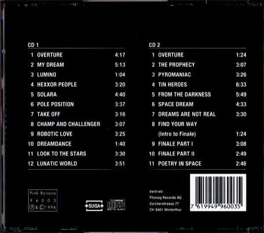 Harry Schärer : Space Dream (2xCD, Album)