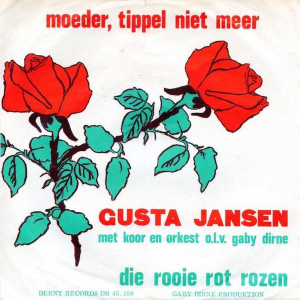 Gusta Jansen : Moeder, Tippel Niet Meer (7", Single)