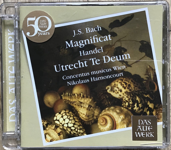 Johann Sebastian Bach / Georg Friedrich Händel - Concentus Musicus Wien, Nikolaus Harnoncourt : Magnificat, BWV 243 • Utrecht Te Deum (CD, Album, RE)