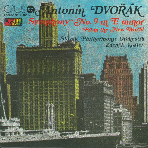 Antonín Dvořák, Slovak Philharmonic Orchestra, Zdeněk Košler : Symphony Nr. 9 In E Minor, From The New World (CD, Album)