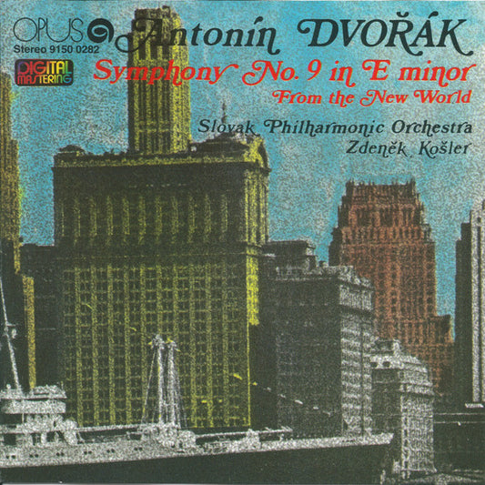 Antonín Dvořák, Slovak Philharmonic Orchestra, Zdeněk Košler : Symphony Nr. 9 In E Minor, From The New World (CD, Album)