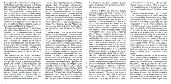 Antonín Dvořák, Slovak Philharmonic Orchestra, Zdeněk Košler : Symphony Nr. 9 In E Minor, From The New World (CD, Album)