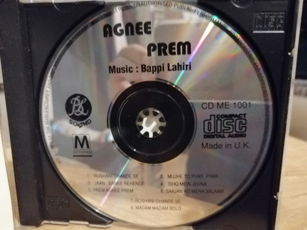 Bappi Lahiri : Agnee Prem (CD)