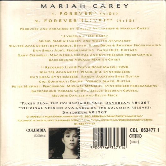 Mariah Carey : Forever (CD, Single, Car)