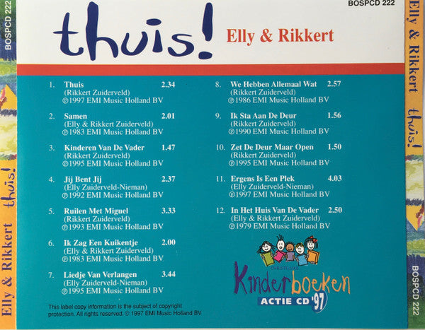 Elly & Rikkert : Thuis (CD, Comp)