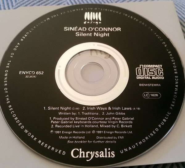 Sinéad O'Connor : Silent Night (CD, Single)
