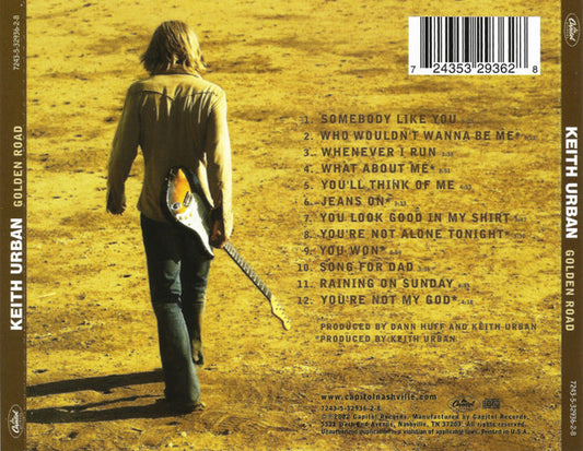Keith Urban : Golden Road (CD, Album, RP, Cin)