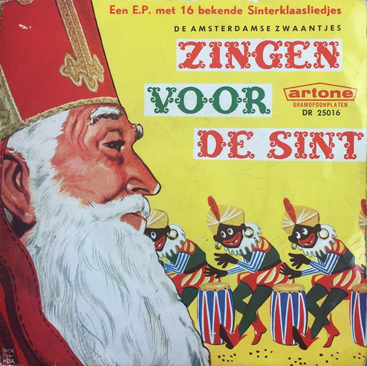 De Amsterdamse Zwaantjes : Zingen Voor De Sint (7", EP)
