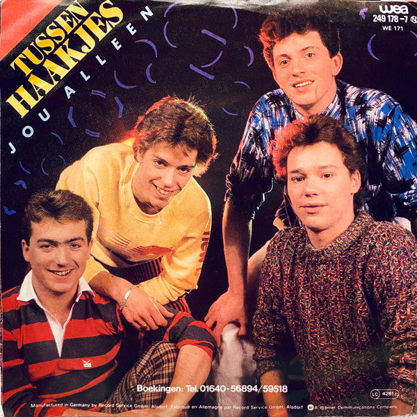 Tussen Haakjes : Jou Alleen (7", Single)