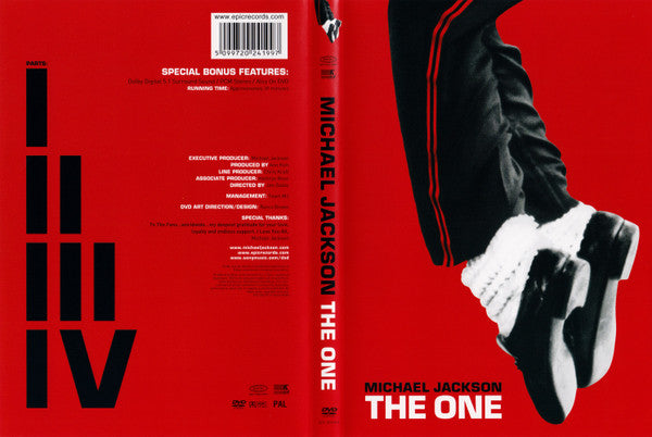 Michael Jackson : The One  (DVD-V, Multichannel, PAL)