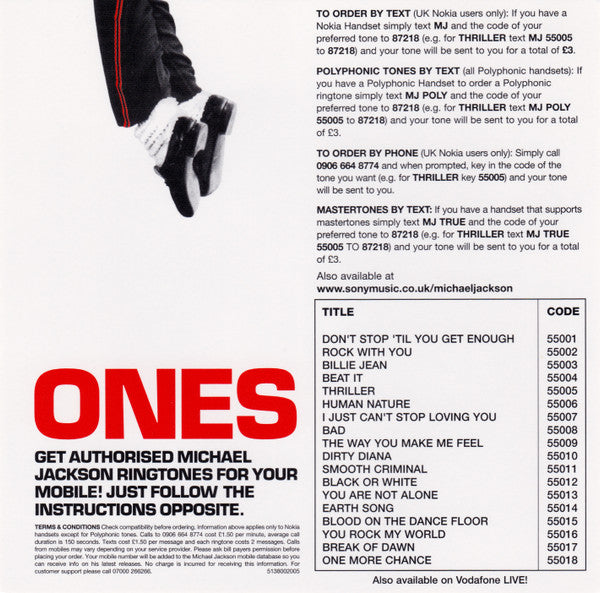 Michael Jackson : The One  (DVD-V, Multichannel, PAL)