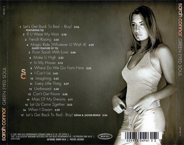 Sarah Connor : Green Eyed Soul (CD, Album)