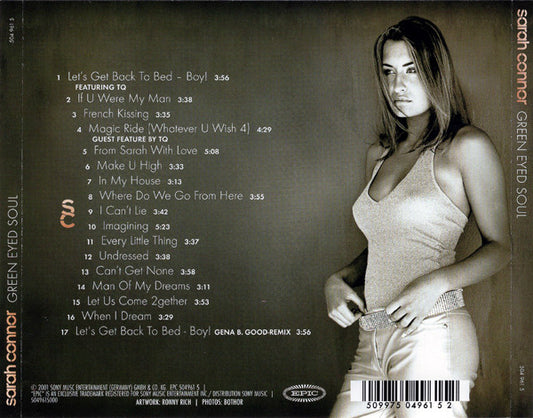 Sarah Connor : Green Eyed Soul (CD, Album)