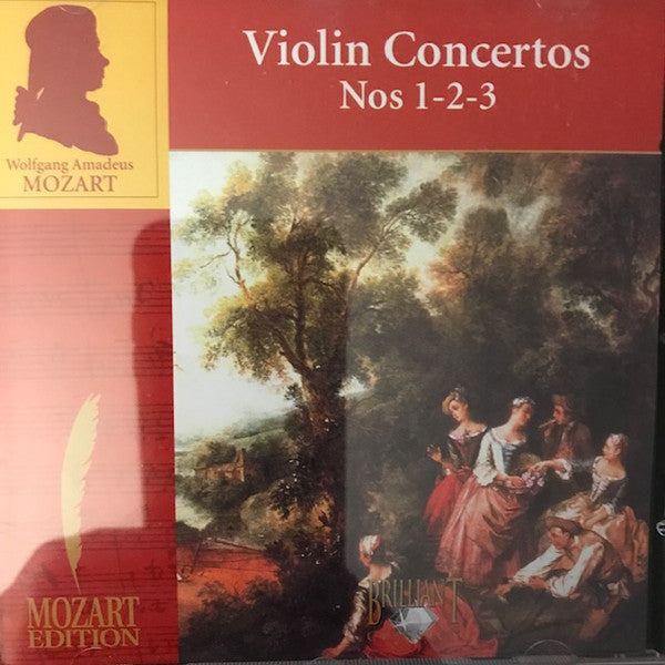 Wolfgang Amadeus Mozart : Violin Concertos Nos 1-2-3 (CD)