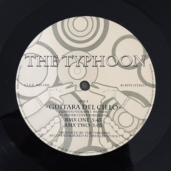 The Typhoon : Guitara Del Cielo (Remix) (12")