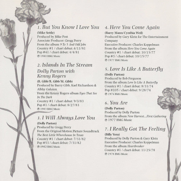 Dolly Parton : Love Songs (CD, Comp)