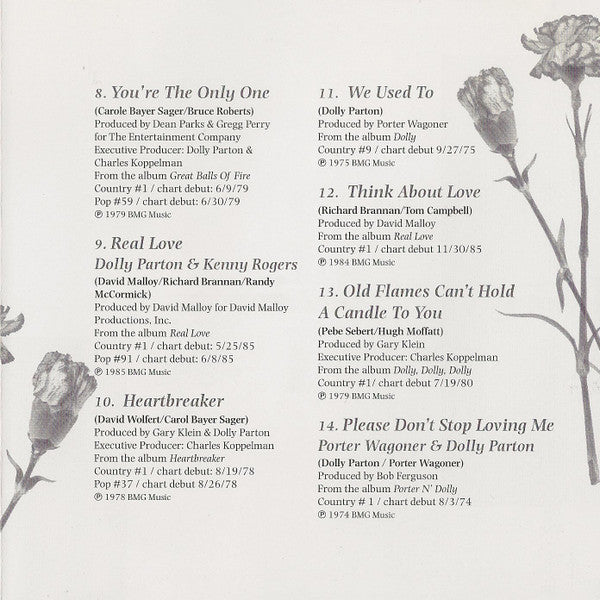 Dolly Parton : Love Songs (CD, Comp)