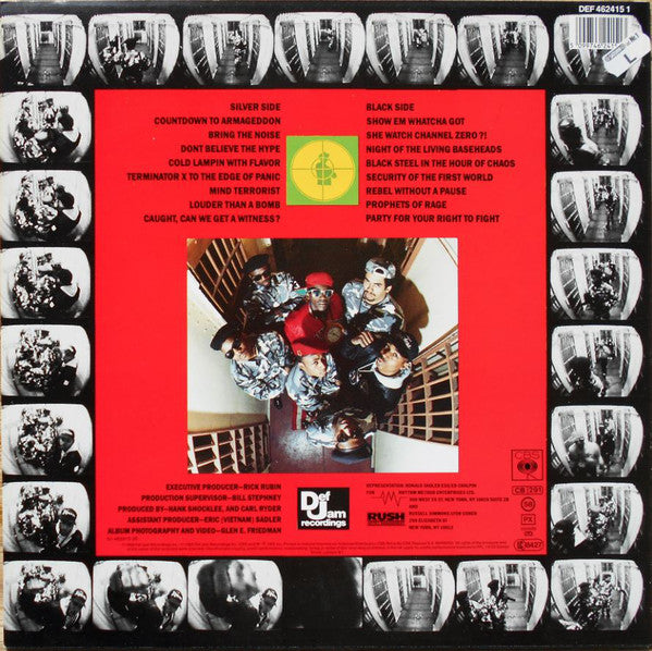 Public Enemy : It Takes A Nation Of Millions To Hold Us Back (LP, Album)
