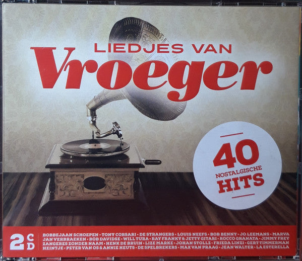 Various : Liedjes van Vroeger - 40 Nostalgische Hits (2xCD, Comp)