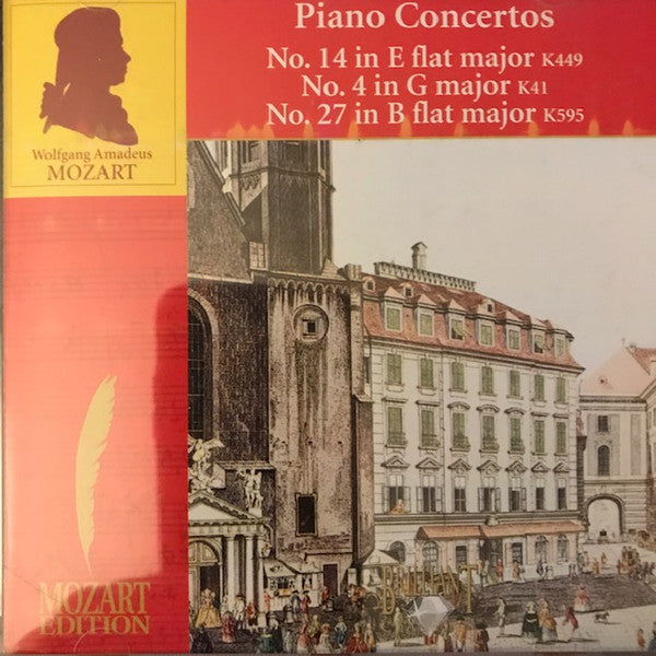 Wolfgang Amadeus Mozart : Piano Concertos No. 14 In E Flat Major KV449 / No. 4 In G Major K41 / No. 27 In B Flat Major K595 (CD)