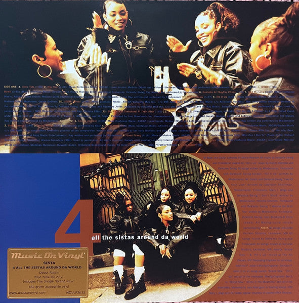 Sista (2) : 4 All The Sistas Around Da World (LP, Album)