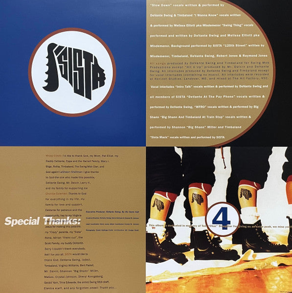 Sista (2) : 4 All The Sistas Around Da World (LP, Album)