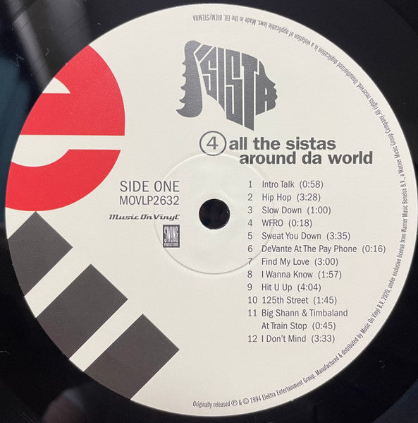 Sista (2) : 4 All The Sistas Around Da World (LP, Album)