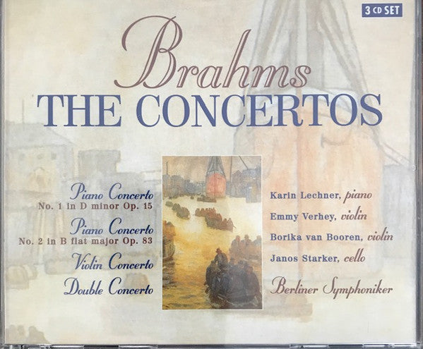 Johannes Brahms : The Concertos (3xCD, Comp)