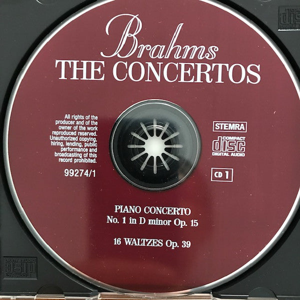 Johannes Brahms : The Concertos (3xCD, Comp)