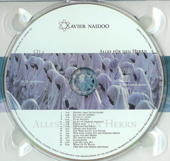 Xavier Naidoo : Zwischenspiel / Alles Für Den Herrn (2xCD, Album, RE, dig)