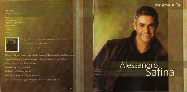 Alessandro Safina : Insieme A Te (CD, Album, Enh)
