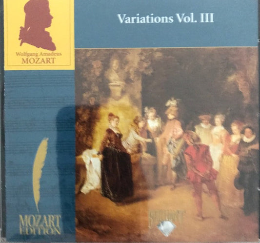 Wolfgang Amadeus Mozart : Variations Vol. III (CD)