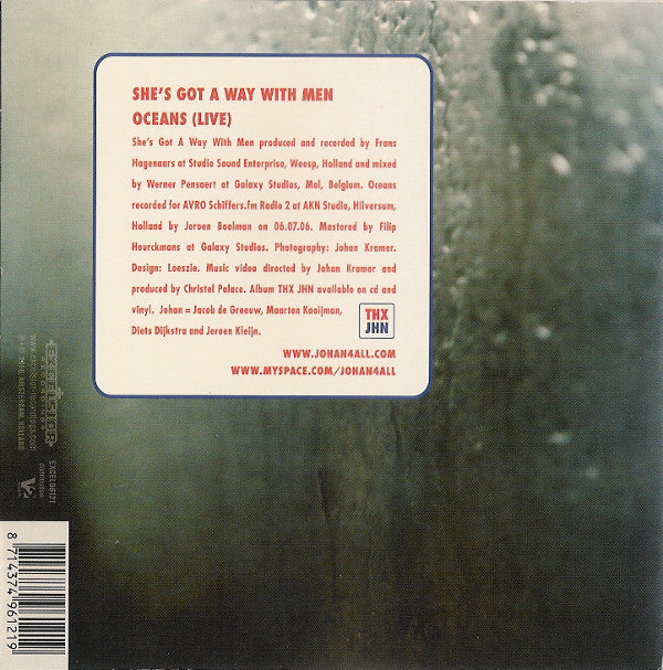 Johan (5) : She's Got A Way With Men (CD, Single)