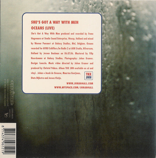 Johan (5) : She's Got A Way With Men (CD, Single)