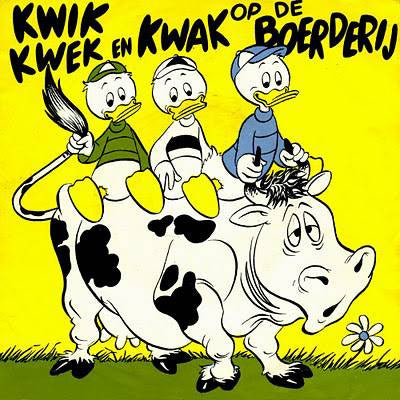 Kwik, Kwek En Kwak : Kwik Kwek En Kwak Op De Boerderij (7", Single)
