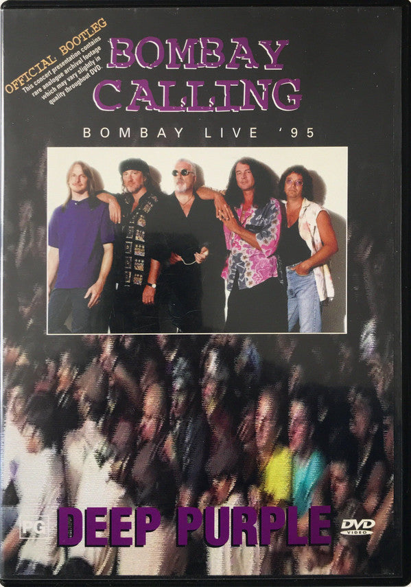 Deep Purple : Bombay Calling - Deep Purple Live In Bombay '95 (DVD-V, PAL)