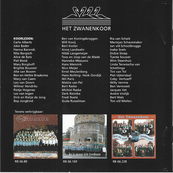 Het Zwanenkoor : Jordaan Ik Groet Je (CD, Album)