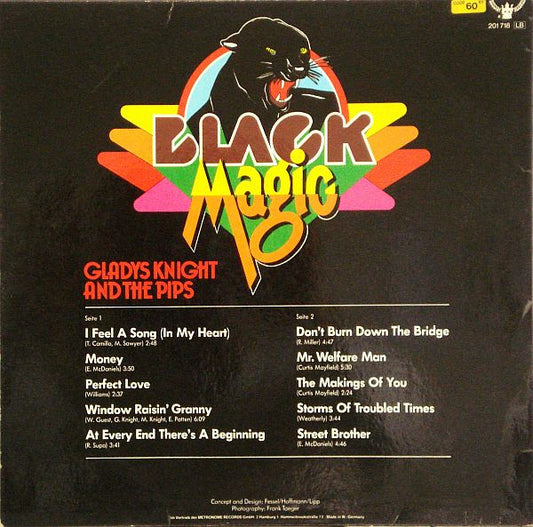 Gladys Knight And The Pips : Black Magic (LP, Comp)
