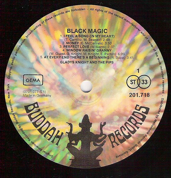 Gladys Knight And The Pips : Black Magic (LP, Comp)