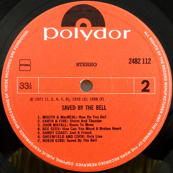 Various : 13 Veronica Alarmschijven & Saved By The Bell (LP, Comp)