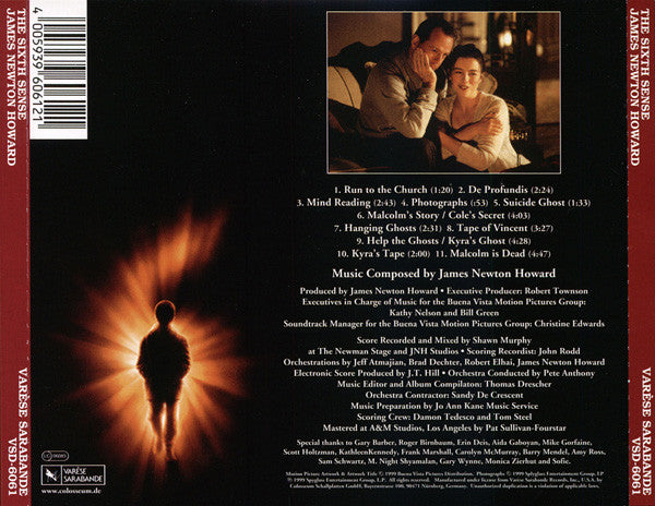 James Newton Howard : The Sixth Sense (Original Motion Picture Soundtrack) (CD, Album)