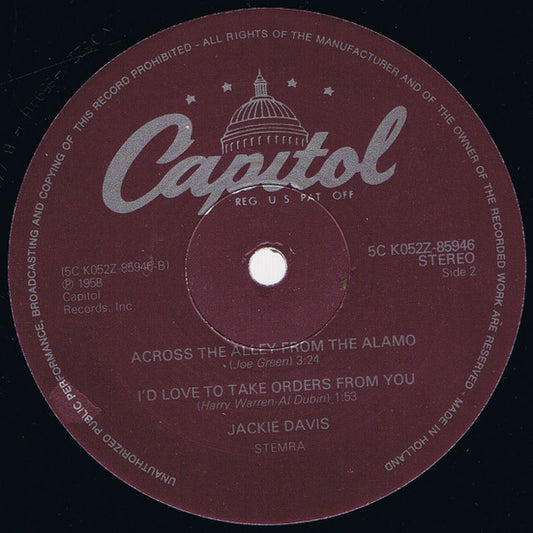Jackie Davis : What's The Trouble (Long Versions) (12")