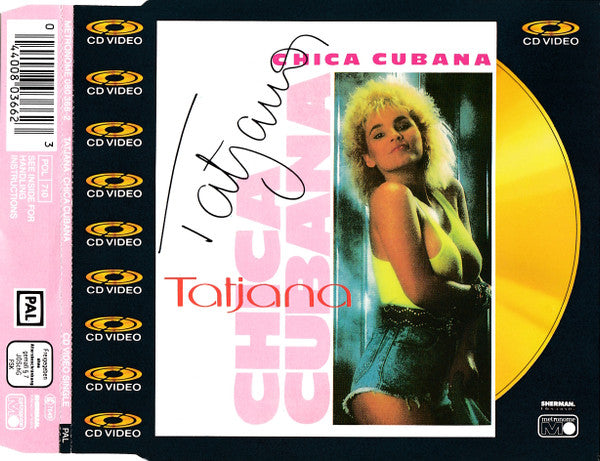 Tatjana : Chica Cubana (CDV, 5", Single, PAL)