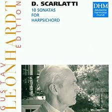 Gustav Leonhardt, Domenico Scarlatti : 10 Sonatas For Harpsichord (CD)